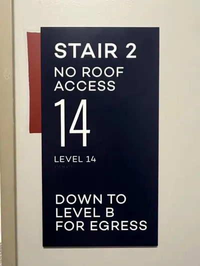ADA Signage Photo